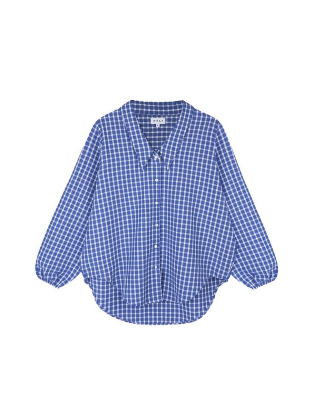 Wray NYC Nic Shirt in Blue Weekend Plaid sz XXL 2XL Plus